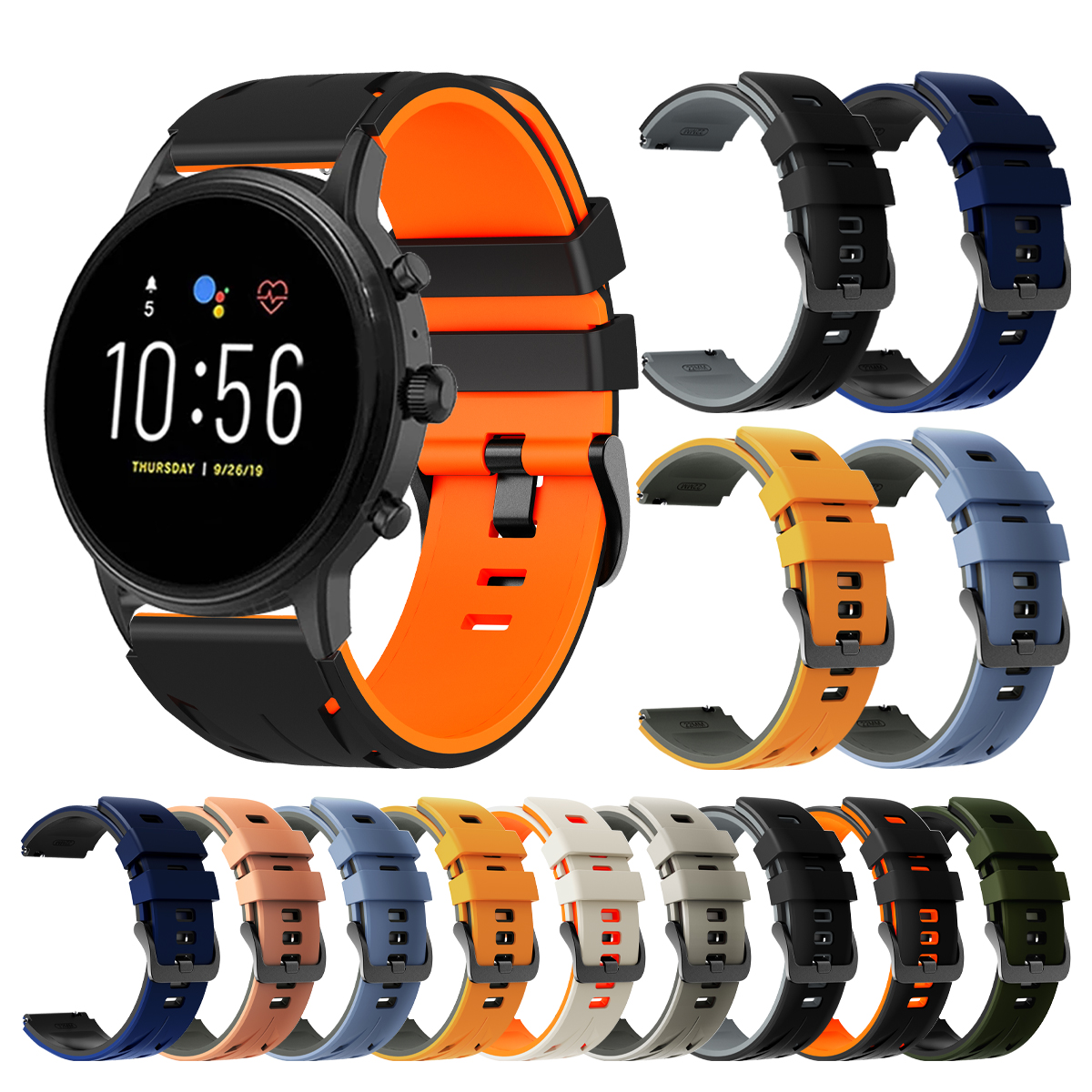 22mm Smart Watch Strap For Fos - огляд і ціна Fossil Watches Smartwatch Gen 5