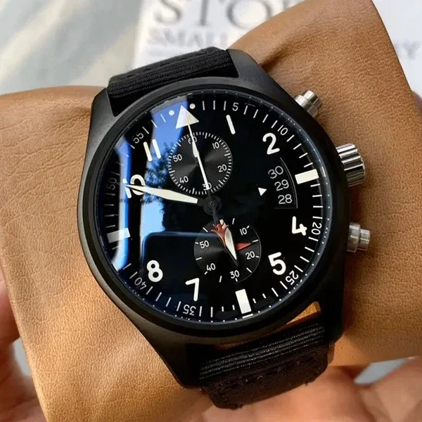High quality luxury men's quar - огляд і ціна Chronograph Sport Watch
