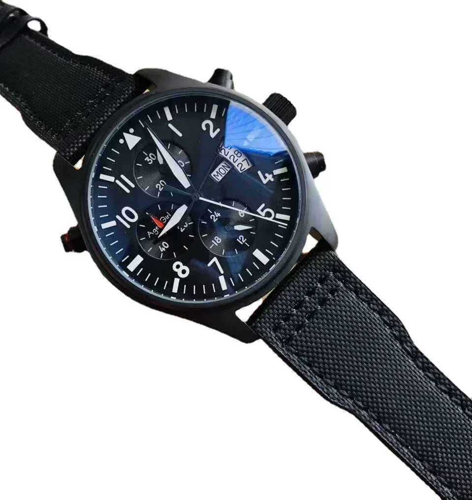High quality luxury men's quar - огляд і ціна Chronograph Sport Watch