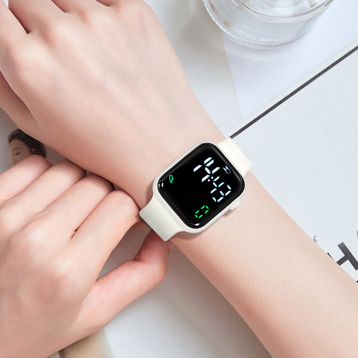 New 2PCS Student Minimalist Sm - огляд і ціна Smartwatch Watches For Girls