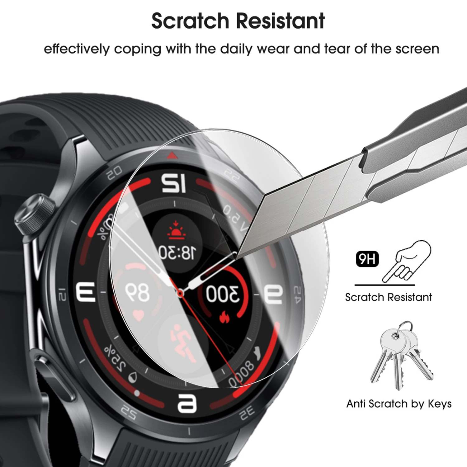 9H Easy Installation Tempered  - огляд і ціна Smartwatch Oneplus Watches