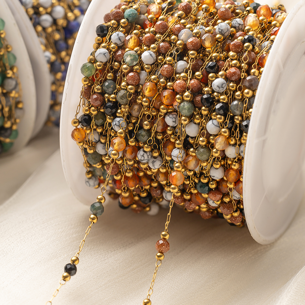 1Meter Elegant Mix Round Stone - огляд і ціна Bracelet Link Remover