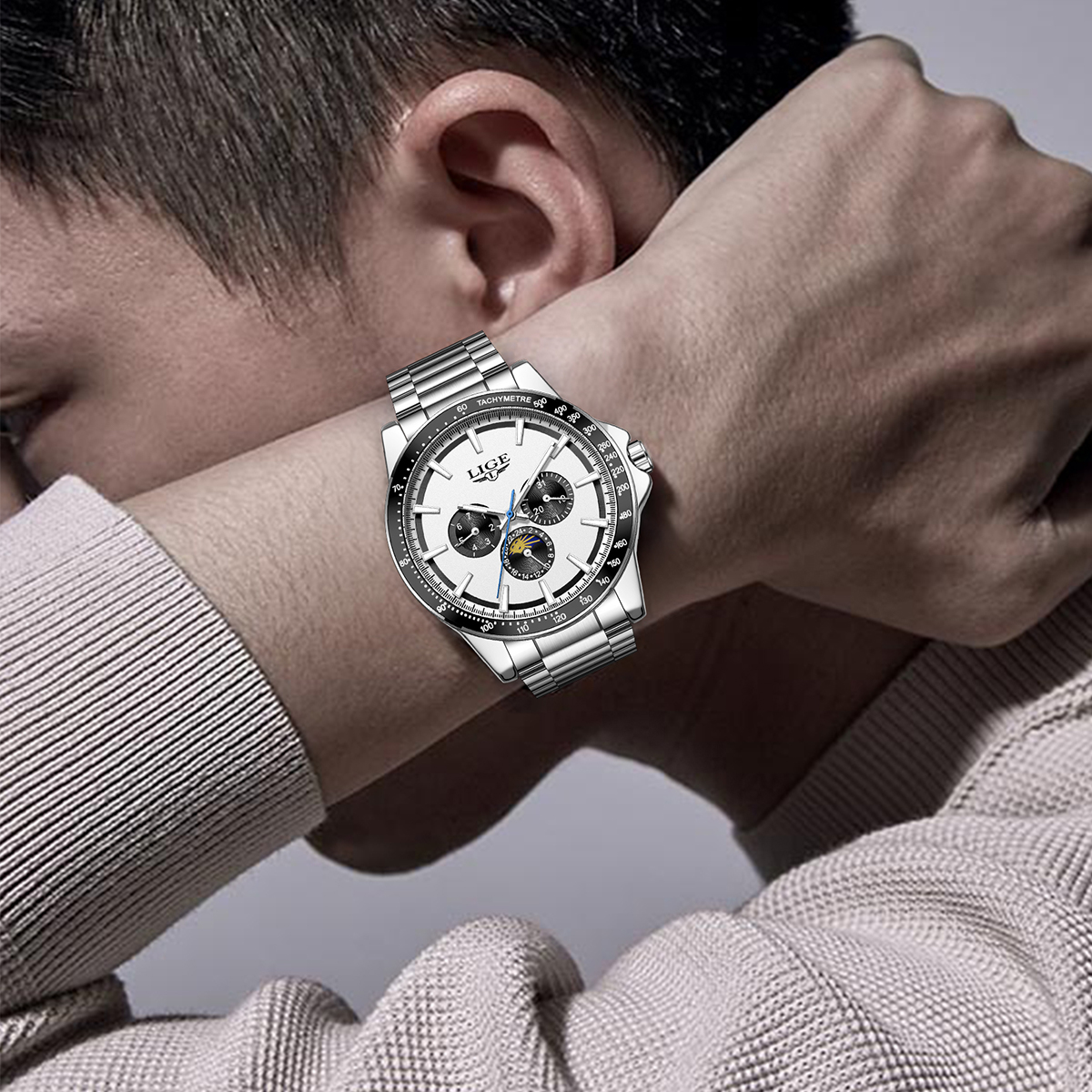 LIGE brand luxury watches mens - огляд і ціна Smartwatch Watches Brands For Men