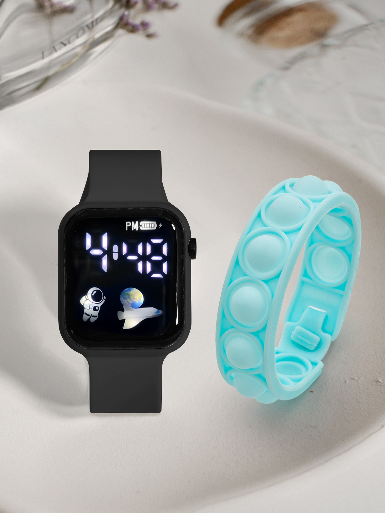 2PCS Children's Smart Watch Br - огляд і ціна Smartwatch Watches For Girls